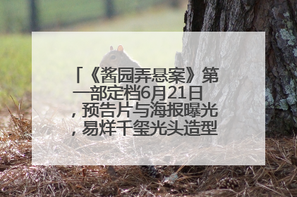《酱园弄悬案》第一部定档6月21日，预告片与海报曝光，易烊千玺光头造型饰演“周瞎子”