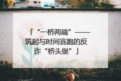 “一桥两端”——筑起与时间赛跑的反诈“桥头堡”