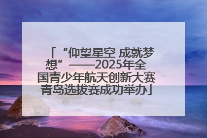 “仰望星空 成就梦想”——2025年全国青少年航天创新大赛青岛选拔赛成功举办