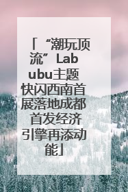 “潮玩顶流”Labubu主题快闪西南首展落地成都 首发经济引擎再添动能