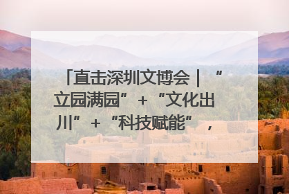 直击深圳文博会｜“立园满园”+“文化出川”+“科技赋能”，成都传媒发布三大文创领域合作清单