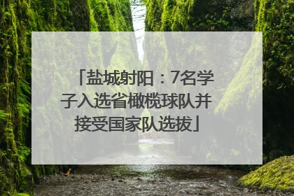 盐城射阳：7名学子入选省橄榄球队并接受国家队选拔
