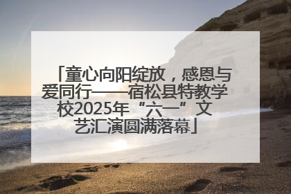 童心向阳绽放，感恩与爱同行——宿松县特教学校2025年“六一”文艺汇演圆满落幕