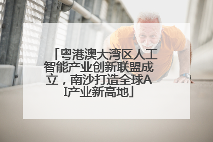 粤港澳大湾区人工智能产业创新联盟成立，南沙打造全球AI产业新高地
