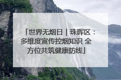 世界无烟日｜珠晖区：多维度宣传控烟知识 全方位共筑健康防线