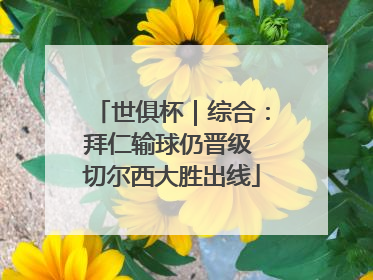 世俱杯｜综合：拜仁输球仍晋级 切尔西大胜出线