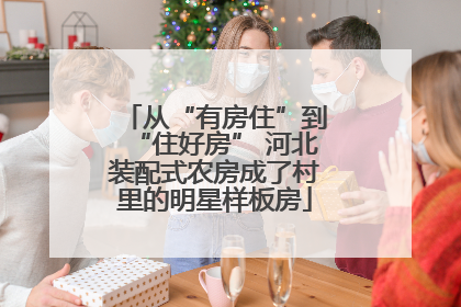 从“有房住”到“住好房” 河北装配式农房成了村里的明星样板房