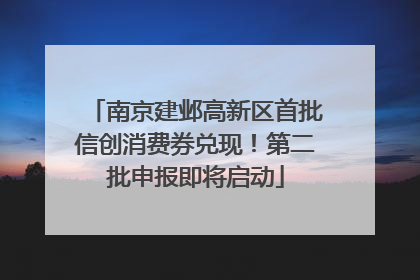 南京建邺高新区首批信创消费券兑现！第二批申报即将启动