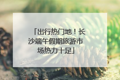 出行热门地！长沙端午假期旅游市场热力十足