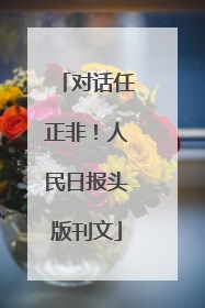 对话任正非！人民日报头版刊文