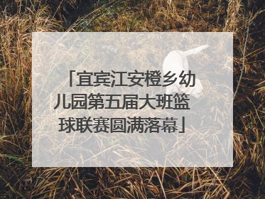 宜宾江安橙乡幼儿园第五届大班篮球联赛圆满落幕
