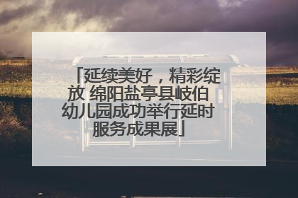 延续美好，精彩绽放 绵阳盐亭县岐伯幼儿园成功举行延时服务成果展