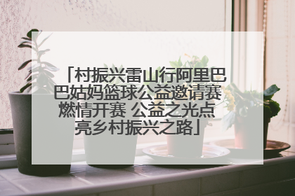 村振兴雷山行阿里巴巴姑妈篮球公益邀请赛燃情开赛 公益之光点亮乡村振兴之路