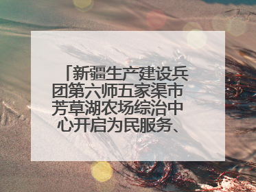 新疆生产建设兵团第六师五家渠市芳草湖农场综治中心开启为民服务、多元解纷“超市”新体验