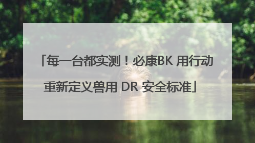 每一台都实测！必康BK 用行动重新定义兽用 DR 安全标准