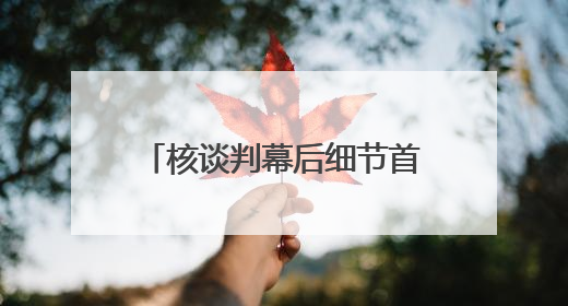 核谈判幕后细节首曝光 美政府“开秘密条款” 伊朗坚持“三大底线”