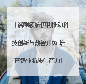 潘刚领航伊利推动科技创新与数智升级 培育奶业新质生产力