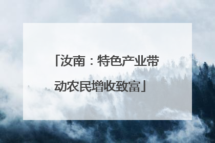 汝南：特色产业带动农民增收致富