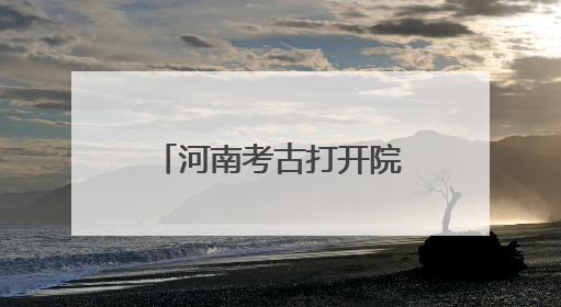 河南考古打开院门 邀请公众零距离感受考古魅力