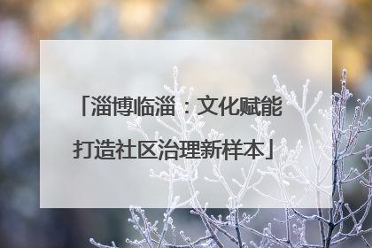 淄博临淄：文化赋能 打造社区治理新样本