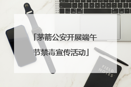 茅箭公安开展端午节禁毒宣传活动