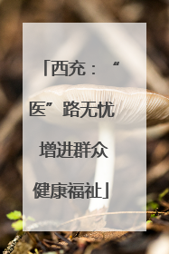 西充：“医”路无忧 增进群众健康福祉